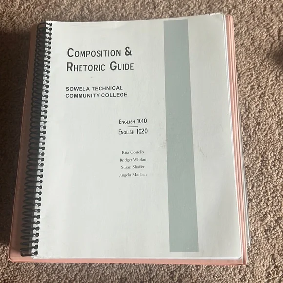 Composition & Rhetoric Guide Textbook - Picture 1 of 1
